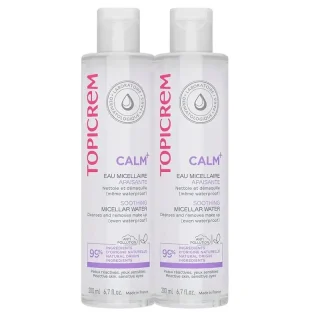 Topicrem Pack Dúo Calm+ Agua Micelar 200 Ml 2ª Ud 50 %