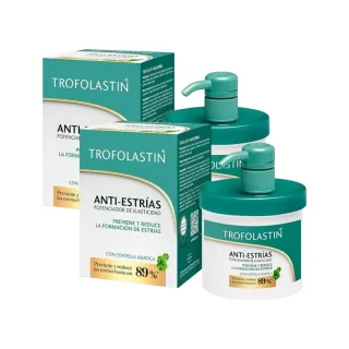 Trofolastin Crema Antiestrías, 2X400 Ml