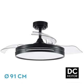 Ventilador DC Silencioso | Fabrilamp / Abrila Micenas | 91cm | Ref: 186099009 | LUZGURU