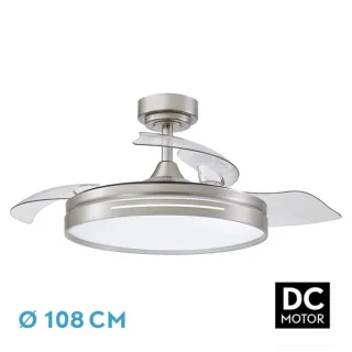 Ventilador DC Silencioso y Regulable | Fabrilamp / Abrila Micenas | 108cm | Ref: 186091403 | LUZGURU