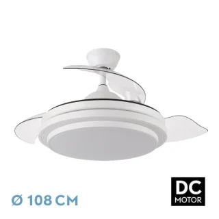 Ventilador DC Silencioso y Regulable | Fabrilamp / Abrila IBE | 107cm | Ref: 165291401 | LUZGURU