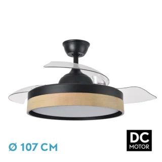 Ventilador DC Silencioso | Fabrilamp / Abrila IGLU | 107cm | Ref: 207091388 | LUZGURU