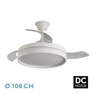 Ventilador DC Silencioso | Fabrilamp / Abrila Mandarin | 108cm | Ref: 239591301 | LUZGURU